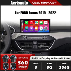 10.33''For FORD Focus 2019-2022 AERISAUTO for Apple Android screen and  Android Auto