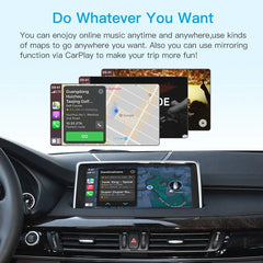 Décodeur sans fil CarPlay Android AUTO pour BMW NBT CIC Série 1-7 X1-X6 Mini 