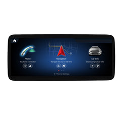 Autoradio pour Mercedes Benz Classe B W246 (2013-2015) avec CarPlay sans fil et Android Auto, Android 12, écran tactile 10,25 pouces avec NTG4.5/4.7, 6 Go + 128 Go, compatible Mirrorlink 