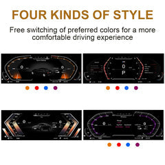 2024 New For BMW 1/2/3/4/5/6/7 Seires X1/X2/X3/X4/X5/X6 Series AERISAUTO for LCD Digital Dashboard Cluster