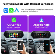For Acura ILX RDX ZDX TL MDX 2007-2013 AERISAUTO for Apple CarPlay Module and  Android Auto