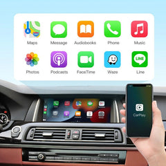 Décodeur sans fil CarPlay Android AUTO pour BMW NBT CIC Série 1-7 X1-X6 Mini 