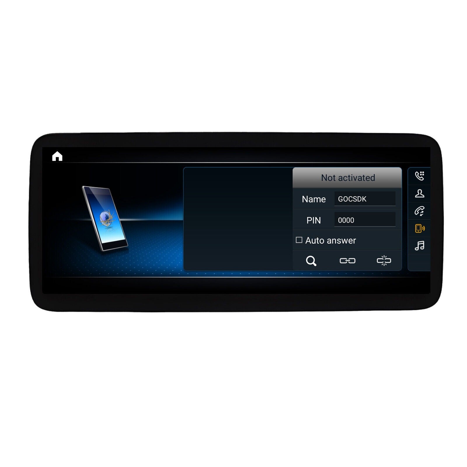 Autoradio pour Mercedes Benz Classe B W246 (2013-2015) avec CarPlay sans fil et Android Auto, Android 12, écran tactile 10,25 pouces avec NTG4.5/4.7, 6 Go + 128 Go, compatible Mirrorlink 
