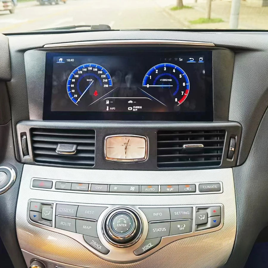10.25''For Infiniti Q70 Q70L M25 M35 M37 M56 2013-2019 Android 13 AERISAUTO for Apple Android screen and  Android Auto