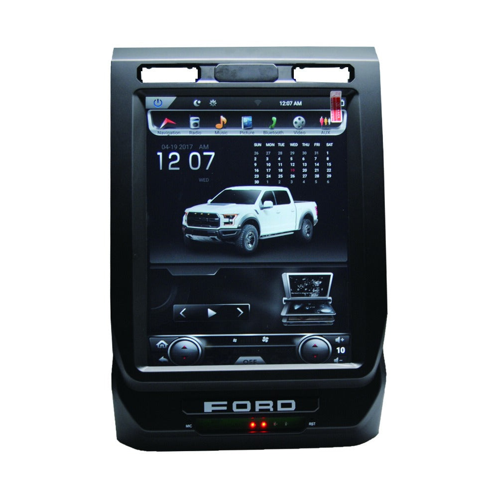 12.1" For Ford F-150 250 2015-2019 Android 11.0 Tesla Style Car Radio  AERISAUTO for Apple Android screen and  Android Auto