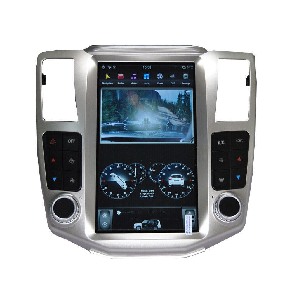 Autoradio Android Tesla vertical 11,8 pouces pour Lexus RX300, RX330, RX400h (2004-2008)
