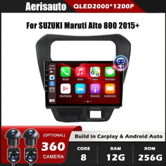 9''For SUZUKI Maruti Alto 800 2015+ AERISAUTO for Apple Android screen and  Android Auto