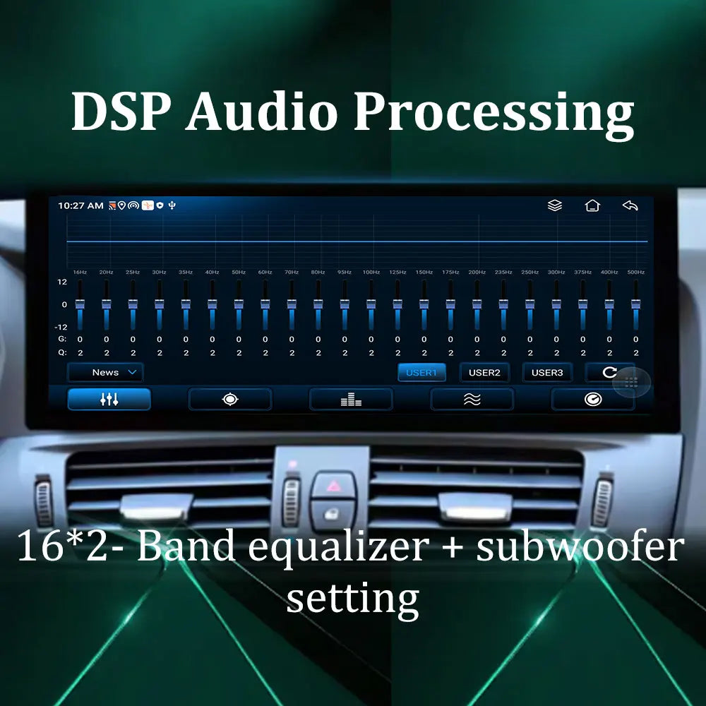 12.3''For BMW 3/4 series F30 F31 F32 F33 F34 F36 2013 - 2019 Android 14 AERISAUTO for Apple Android screen and  Android Auto