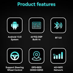 For Jeep Wrangler 2018-2024 Digital Dashboard Cluster Dual Screen Car Radio Strip Screen CarPlay Android Auto Speed Meter Screen