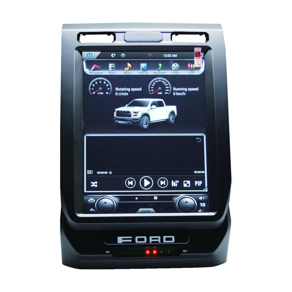 12.1" For Ford F-150 250 2015-2019 Android 11.0 Tesla Style Car Radio  AERISAUTO for Apple Android screen and  Android Auto