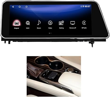 Pour Lexus RX350 RX400 2016-2019 Qualcomm Chips Android 13 Navigation de voiture GPS Multimédia Carplay Auto 12,3 pouces HD Écran Lecteur 