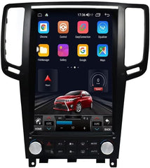Android 13 12.1''For Infiniti G25 G35 G37 Q60S 2004-2015 Tesla Style Car Radio AERISAUTO for Apple Android screen and Android Auto