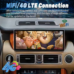 12.3"For Range Rover V8 L322 2002-2012 AERISAUTO for Apple Android screen and  Android Auto