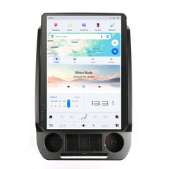 For Ford F250 F350 F450 2017-2021 AERISAUTO for Tesla Style Screen Car Radio Stereo Carplay Upgrade Multimedia Player 14.4 inch