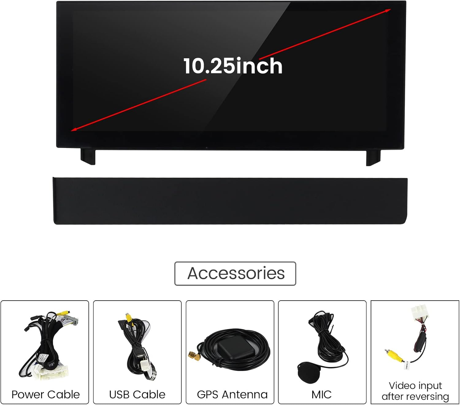 10.25''For Lexus IS RC 2013-2019 Android 12.0 AERISAUTO for Apple Android screen and  Android Auto