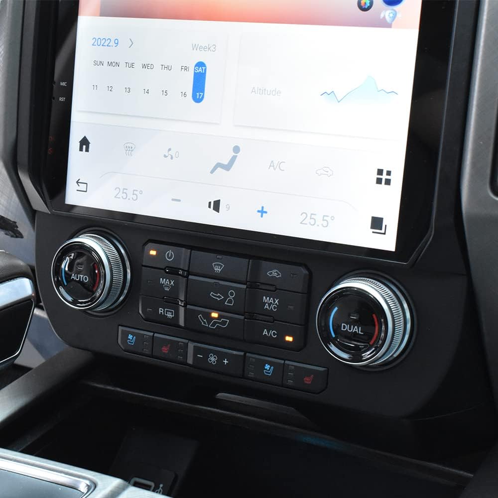 14.4''For Ford F150 Raptor 2015-2022 Android 13 Tesla Style Car Radio  AERISAUTO for Apple Android screen and  Android Auto