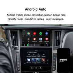 CarPlay Retrofit iOS15 AirPlay pour Infiniti Q50 Q60 Q70 QX50 Q50L Android Auto Apple Car Play Mirroring Système de navigation 