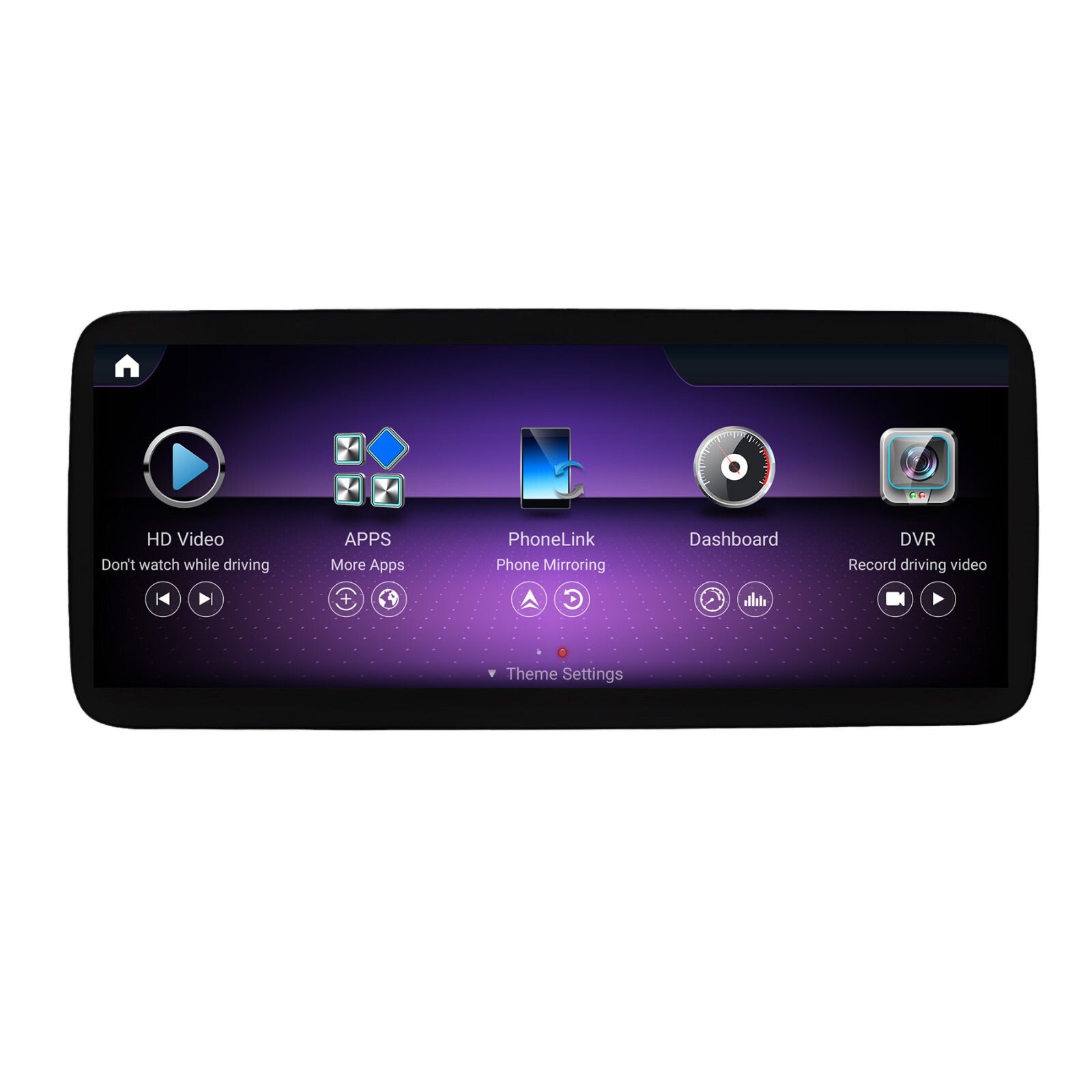 Autoradio pour Mercedes Benz Classe B W246 (2013-2015) avec CarPlay sans fil et Android Auto, Android 12, écran tactile 10,25 pouces avec NTG4.5/4.7, 6 Go + 128 Go, compatible Mirrorlink 