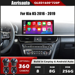 10.33''For Kia K5 2016-2019 AERISAUTO for Apple Android screen and  Android Auto