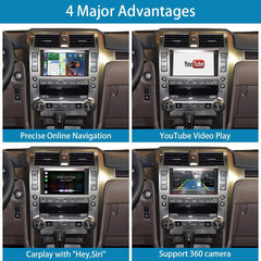 For Lexus GX IS GS LX ES LS 2006-2014 AERISAUTO for Apple CarPlay Module and  Android Auto