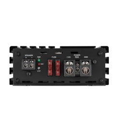 Aerisauto Amplifier car Audio Monoblock Class D Compact Subwoofer Amplifier, 2/4 Ohm Stable, Low/High Level Inputs, Low Pass Crossover, Mosfet Power Supply