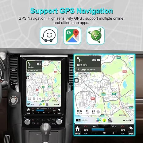 Android 13 12.1''For Infiniti G25 G35 G37 Q60S 2004-2015 Tesla Style Car Radio AERISAUTO for Apple Android screen and Android Auto