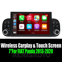 7''For FIAT Panda 2013-2020 AERISAUTO for Apple Android screen and  Android Auto Aerisauto