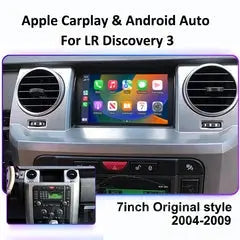 7''For Land Rover Discovery 3 LR3 2004-2009 Android 12 AERISAUTO for Apple Android screen and  Android Auto Aerisauto