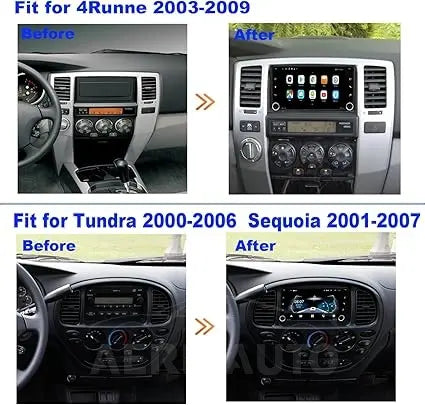 7''For Toyota 4Runner Tundra Sequoia 2003-2009 AERISAUTO for Apple Android screen and  Android Auto Aerisauto