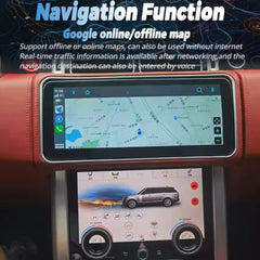 12.3"For Land Rover Range Rover Sport / Vogue 2013-2017 Android 13 AERISAUTO for Apple Android screen and  Android Auto