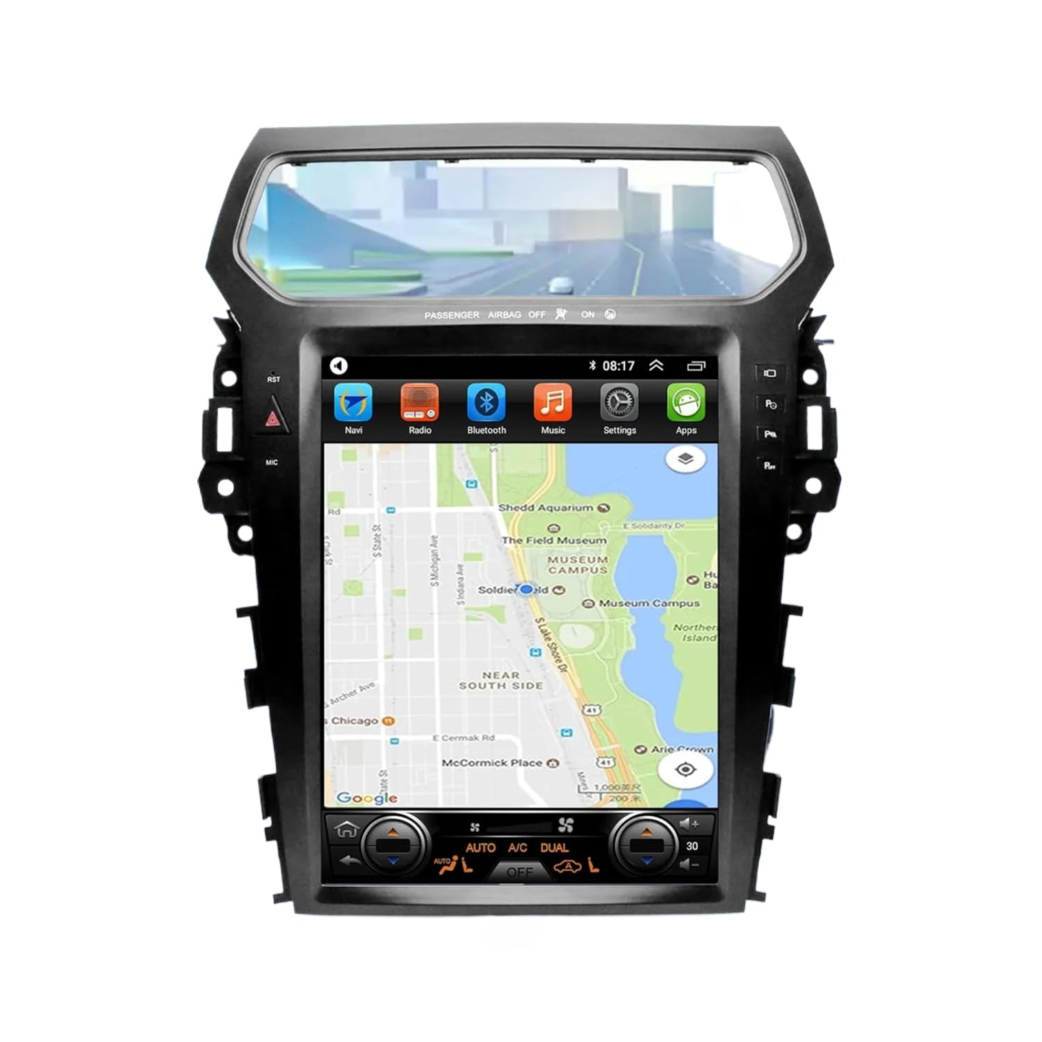 12.1''For Ford Explorer 2011-2019 AERISAUTO for Apple Android screen and  Android Auto