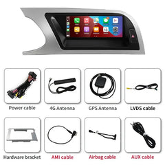 8.8''For Audi A4 A5 B8 S4 2008-2016 Android 14.0 AERISAUTO for Apple Android screen and  Android Auto Aerisauto