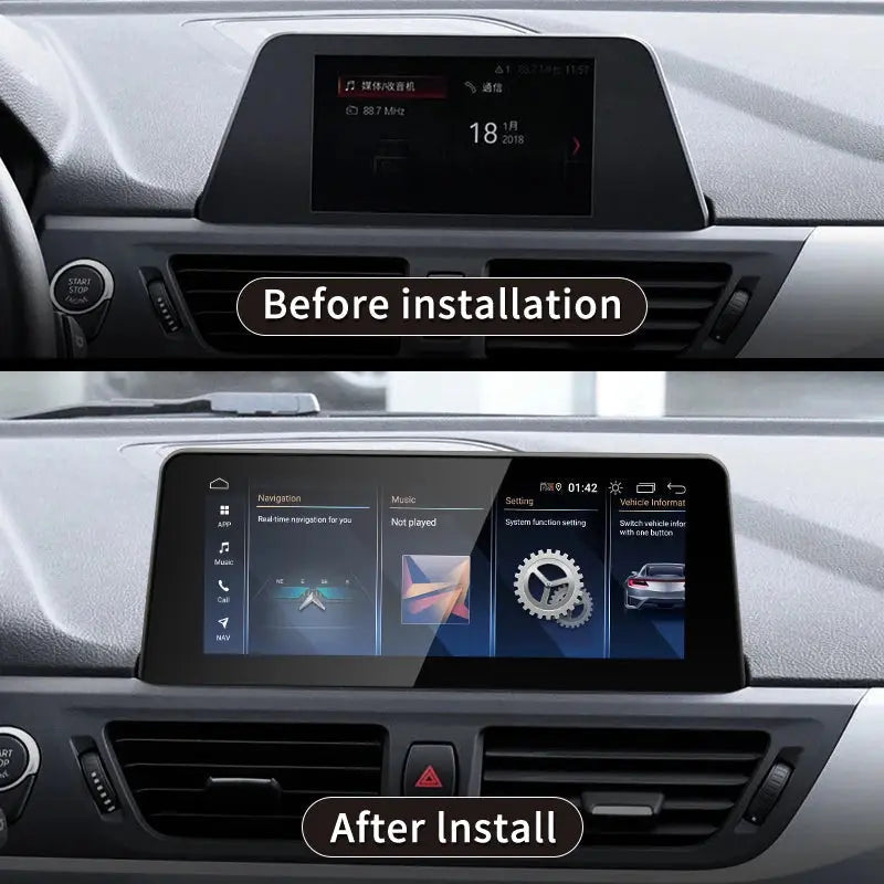 8.8''For BMW 1 Series F20 F21 ID6 EVO 2018-2022 AERISAUTO for Apple Android screen and  Android Auto Aerisauto
