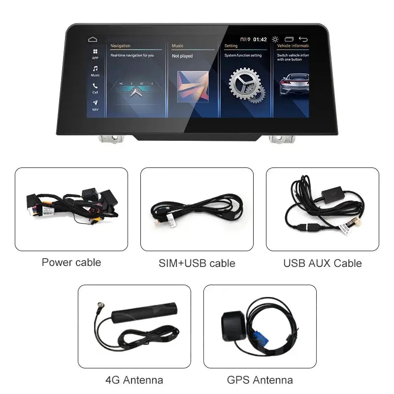 8.8''For BMW 1 Series F20 F21 ID6 EVO 2018-2022 AERISAUTO for Apple Android screen and  Android Auto Aerisauto