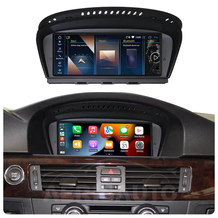 8.8''For BMW 3 Series E90 / 5 Series E60 / 6 Series E46 E63 2004-2011 AERISAUTO for Apple Android screen and  Android Auto Aerisauto