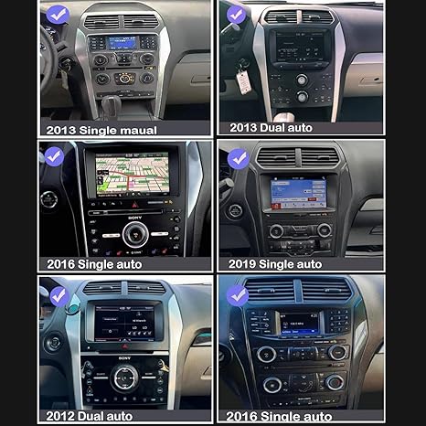 12.1''For Ford Explorer 2011-2019 AERISAUTO for Apple Android screen and  Android Auto