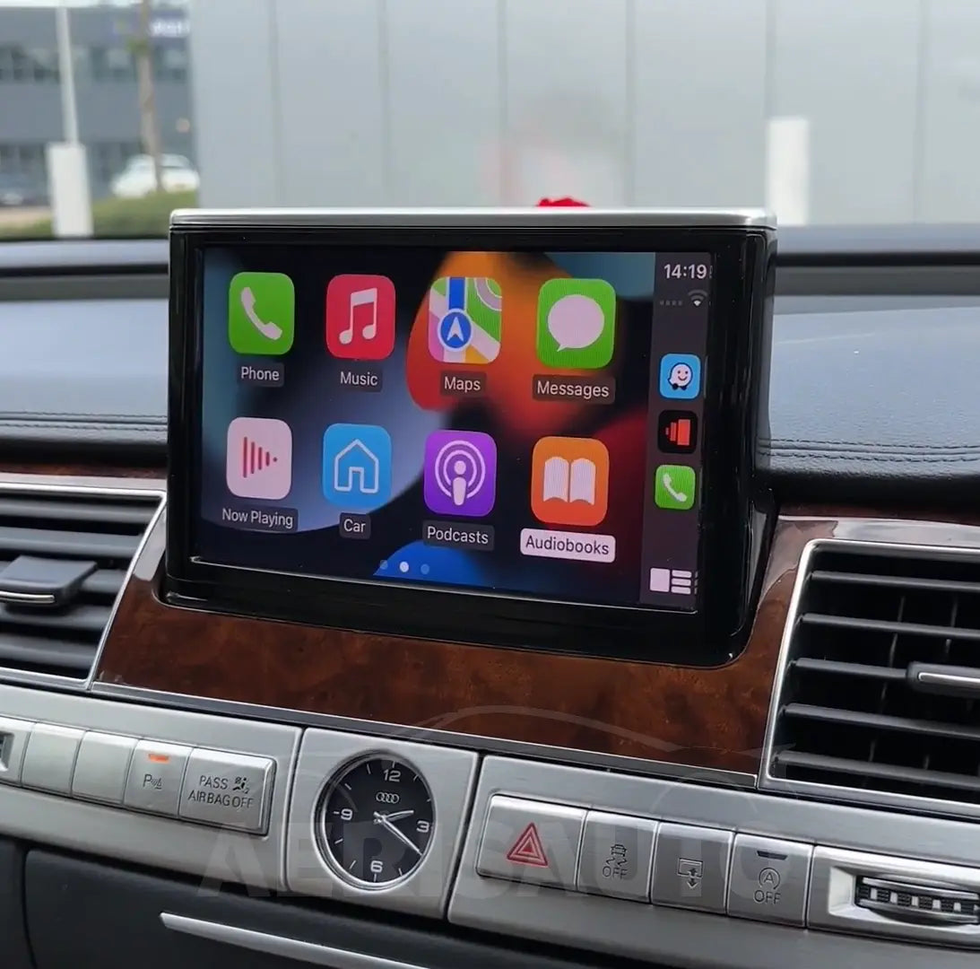 8" for Audi A8 2004-2012 AERISAUTO for Apple Android screen and  Android Auto Aerisauto