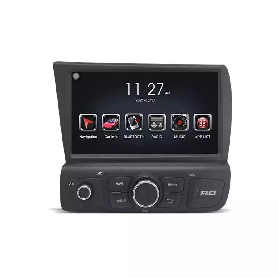 8''For Audi R8 2007-2015 Android 12  AERISAUTO for Apple Android screen and  Android Auto Aerisauto