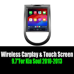 9.7''For Kia Soul 2010-2013 AERISAUTO for Apple Android screen and  Android Auto Aerisauto