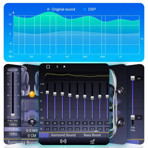 9''For BMW 3 Series E46 M3 318/320/325/330/335 1998-2005 Android 13 AERISAUTO for Apple Android screen and  Android Auto Aerisauto