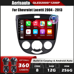 9''For Chevrolet Lacetti 2004-2013 AERISAUTO for Apple Android screen and  Android Auto Aerisauto