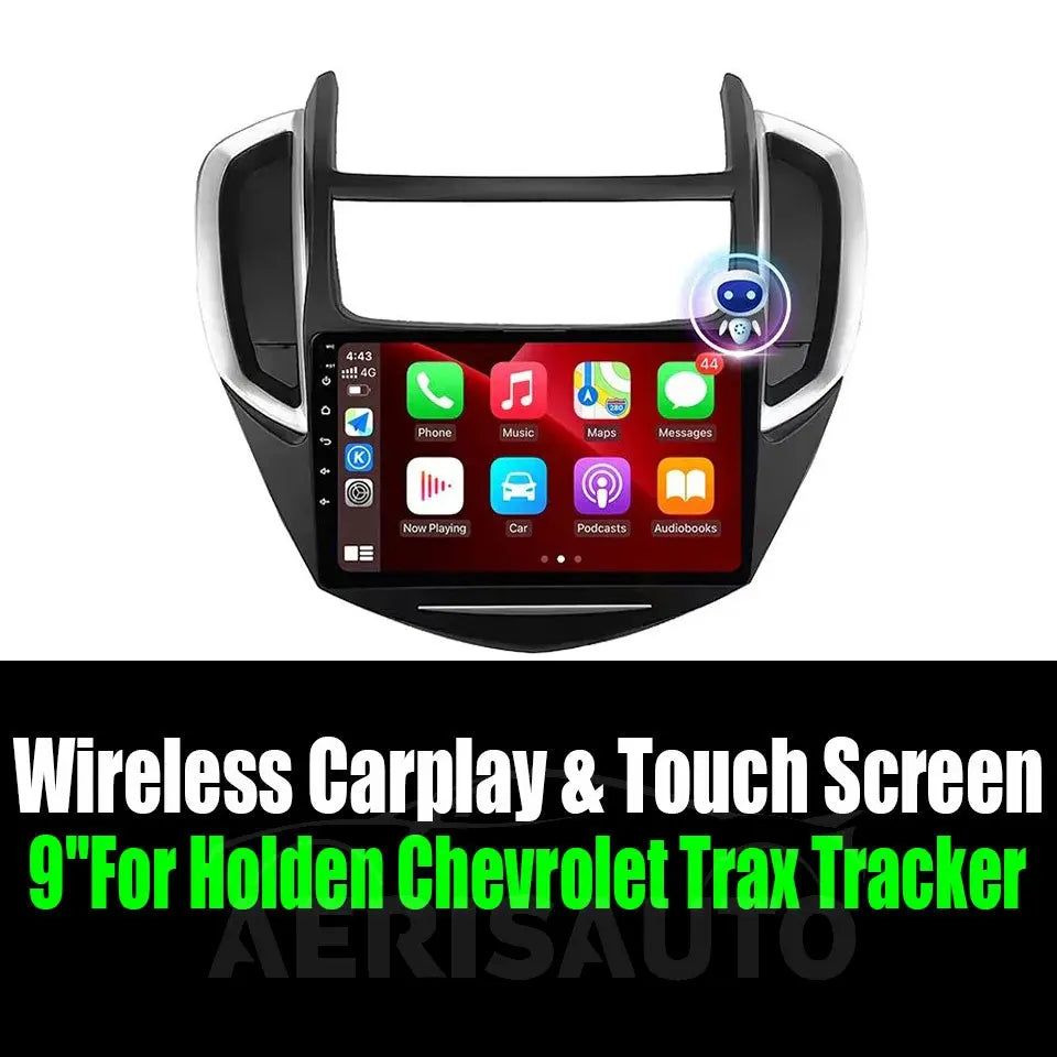 9''For Holden Chevrolet Trax Tracker AERISAUTO for Apple Android screen and  Android Auto Aerisauto
