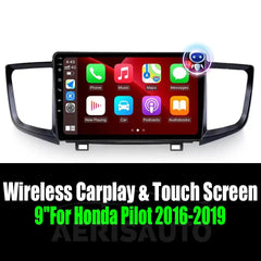 9''For Honda Pilot 2016-2019 AERISAUTO for Apple Android screen and  Android Auto Aerisauto