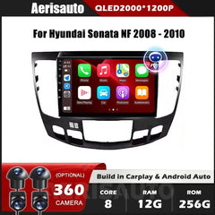 9''For Hyundai Sonata NF 2008-2010 AERISAUTO for Apple Android screen and  Android Auto Aerisauto
