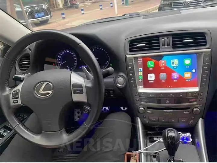 9''For Lexus IS Series 2005-2013 Android 11.0 AERISAUTO for Apple Android screen and  Android Auto Aerisauto