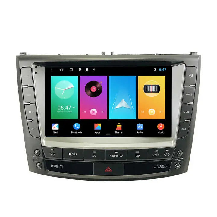 9''For Lexus IS Series 2005-2013 Android 11.0 AERISAUTO for Apple Android screen and  Android Auto Aerisauto
