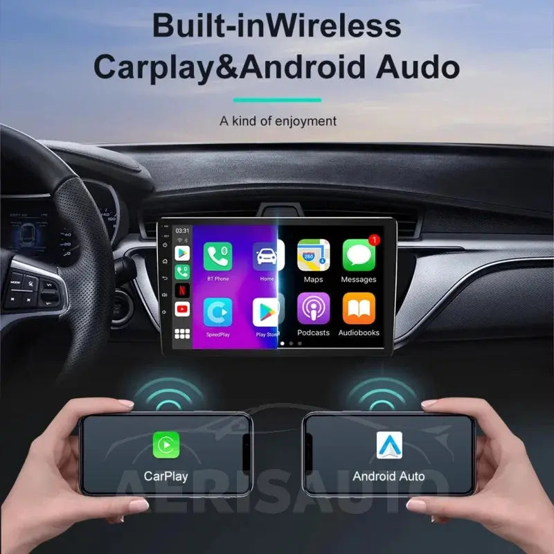 9''For Toyota RAV4 Rav 4 2005-2013 AERISAUTO for Apple Android screen and  Android Auto Aerisauto