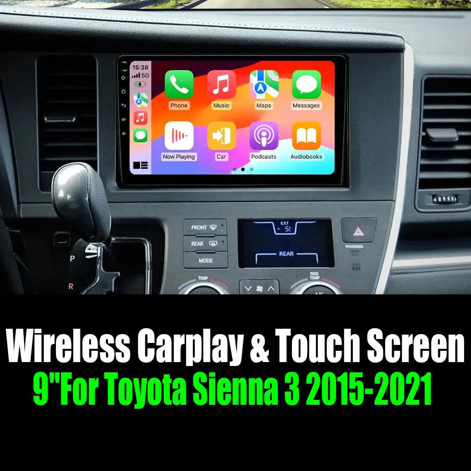9''For Toyota Sienna 3 2015-2021 AERISAUTO for Apple Android screen and  Android Auto Aerisauto