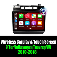 9''For Volkswagen Touareg VW 2010-2018 AERISAUTO for Apple Android screen and  Android Auto Aerisauto