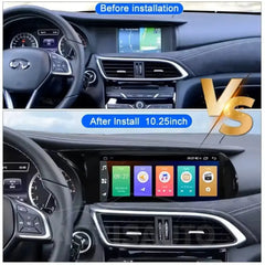 Android 14 10.25 "For Infiniti QX30 Q30 2015-2019 AERISAUTO for Apple Android screen and  Android Auto Aerisauto